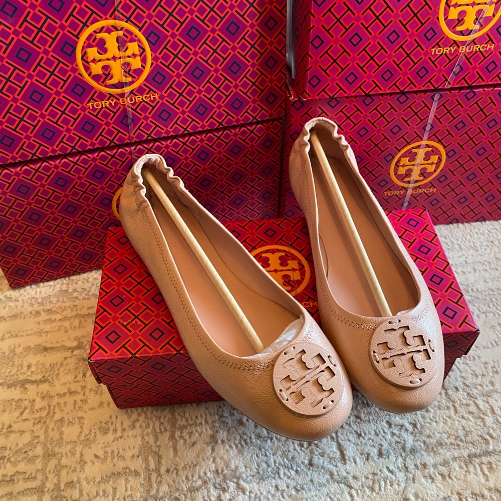 Tory Burch Minnie Travel Ballet Flats